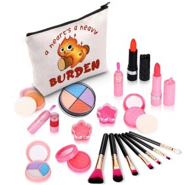 ZJXHPO Anime Lover Gift Fire Spirited Cosmetic Bag A Heart\'s A Heavy Burden Makeup Bag With Zipper (Burden) ZJXHPO Anime Lover Gift Fire Spirited Cosmetic Bag A Heart\'s A Heavy Burden Makeup Bag With Zipper (Burden)