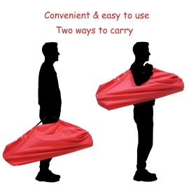 Hewjog Stroller Travel Bag for Airplane, for Single Umbrella Strollers, Black