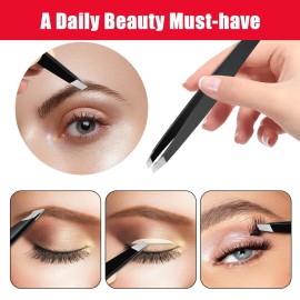 Stocking Stuffers for Women, 2024 Christmas Gifts for Her, 6-Pack Tweezers for Women Facial Hair, Tinyera Pointed Precision Eyebrow Tweezer Set with Brush Stocking Stuffers for Women, 2024 Christmas Gifts for Her, 6-Pack Tweezers for Women Facial Hair, Tinyera Pointed Precision Eyebrow Tweezer Set with Brush