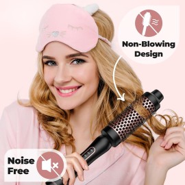Farery Thermal Brush Creates 90\'s Voluminous Style, Non-Blowing Heated Round Brush, 1 1/2 Inch Hot Curling Brush with Adjustable Temp, Easier & Faster & Smoother, Dual Voltage for Travel Farery Thermal Brush Creates 90\'s Voluminous Style, Non-Blowing Heated Round Brush, 1 1/2 Inch Hot Curling Brush with Adjustable Temp, Easier & Faster & Smoother, Dual Voltage for Travel