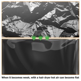 Salon Chair Cover - 20x 15x 4.5Seat Covers Black,Salon Chair Covers Protectors,Square Salon Chair Covers Protectors fits Most Salon Chairs,Reinforced Precision Stitched Clear Covers (1)