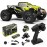 AMORIL 1/10 RTR Brushless Fast RC Cars for Adults,Max 50mph Hobby Electric Off-Road Monster Truck,Waterproof High Speed RC Car 4WD Remote Control Car with 3S Lipo,Green