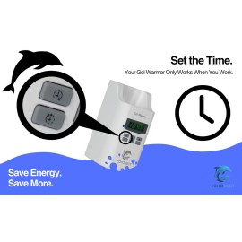 Premium Digital 1-Bottle Gel Warmer, Ultrasound Gel Warmer, Gel Warmer Ultrasound, Massage Oil Warmer, 1 Year Warranty