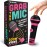 Lucky Egg Official Grab The Mic - Family Karaoke Board Game, 8+ Year Olds, 2-10 Players - Games for Bad Singers with 250 Lyrics (125 Cards) for Hilarious Game Nights & Birthday Party, Kids Gift