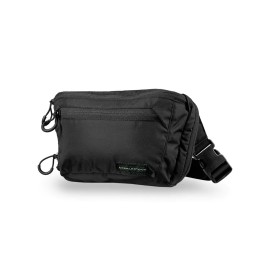 Eberlestock Bando Bag XL - Tactical Men\'s Fanny Pack w/Adjustable Waist Belt, Zippered Pockets, Compact Lightweight Belt Bag, Everyday Hip Pouch for Travel Outdoor Running Hunting, Black