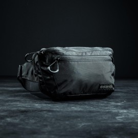 Eberlestock Bando Bag XL - Tactical Men\'s Fanny Pack w/Adjustable Waist Belt, Zippered Pockets, Compact Lightweight Belt Bag, Everyday Hip Pouch for Travel Outdoor Running Hunting, Black