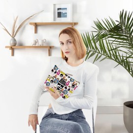 WZMPA Walter White Fans Cosmetic Bag Jesse Pinkman Fans I Am The One Who Knocks Makeup Zipper Pouch Bag Walter White Merchandise (Walter White)