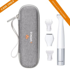 Aproca Hard Travel Storage Case, for Panasonic Bikini Trimmer Shaver and 4 Attachments Aproca Hard Travel Storage Case, for Panasonic Bikini Trimmer Shaver and 4 Attachments