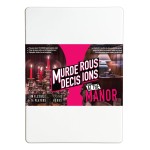 Murder at The Manor (2024) 6-14 Player Flexible Murder Mystery Dinner Party Game