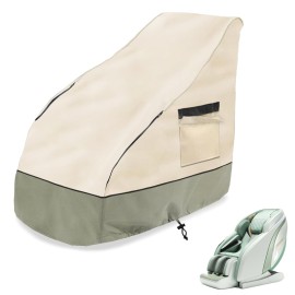 Aacabo Massage Chair Cover 59x39x30 Inch 600D Oxfo..