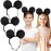 SAMARKAND Mickey Ears Headbands, 3PCS - Elastic Adjustable Headband Headache Free - Mouse Ears For Boys and Girls (Mickey)