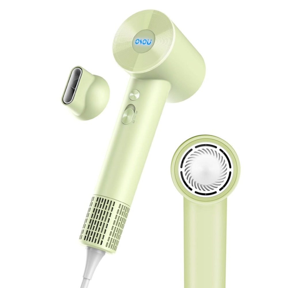 OSOU Hair Dryer, Negative Ionic Hair Blow Dryer, High-Speed Blow Dryer with 110, 000 RPM Brushless Motor, Fast Drying Lightweight Travel Hairdryer, Low Noise Home Hair Dryers with Smooth Nozzle