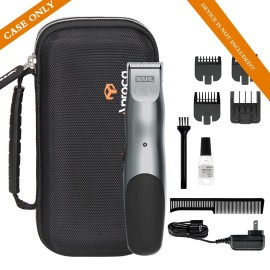 Aproca Hard Travel Storage Protective Case, for WAHL Groomsman Corded Cordless Beard Trimmer Grooming Kit