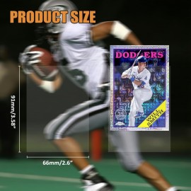 200 Pcs Neffliwe Photocard Sleeves Clear Thick Card Sleeves for Trading Cards K-pop Album Photocards PVC and Acid Free (66x91mm)