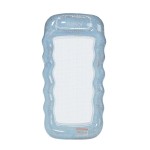 FUNBOY Giant Inflatable Luxury Blue Glitter Mesh Lounger Water Hammock Pool Float, Perfect for a Summer Pool Party Large