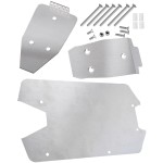 RCMYou Stainless Steel Chassis Protect Armor Skid Plate Guard Upgrades Part for 1/10 Big Rock/Senton 3S BLX;1/8 Infraction/Typhon/Vendetta 3S BLX,Chassis Protect Armor Hops Up