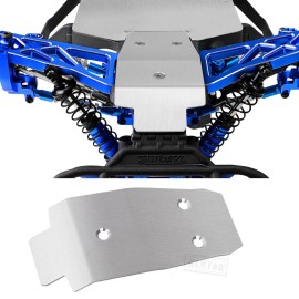 RCMYou Stainless Steel Chassis Protect Armor Skid Plate Guard Upgrades Part for 1/10 Big Rock/Senton 3S BLX;1/8 Infraction/Typhon/Vendetta 3S BLX,Chassis Protect Armor Hops Up