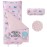 beeweed Toddler Nap Mat, Rollup Design Kid Sleeping Mat with Removable Pillow & Minky Blanket, Toddler Sleeping Bag for Daycare Preschool Travel Camping, Pink Unicorn