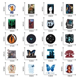 65pcs Life is Strange StickersGraffiti Waterproof Vinyl for Adults for Birthday Party Supplies Decoration Favors for Water Bottles Laptop Suitcase Scrapbooking Choice