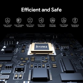 Yinke 12V Type-C Shaver Charger Adapter Charging Converter for Braun Series 3 5 7 9 6 1 XT5 Electric Razor, Portable USB-C Shaver Charger Replacement (Cable Excluded)