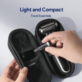 Yinke 12V Type-C Shaver Charger Adapter Charging Converter for Braun Series 3 5 7 9 6 1 XT5 Electric Razor, Portable USB-C Shaver Charger Replacement (Cable Excluded)