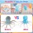 Octopus Stress Balls for Kids Adults, Octopus Squeeze Balls Sensory Fidget Toys, Squishy Toys for 3 4 5 6 7 8 9 10 Boys Girls Gifts, Classroom Prizes Party Favors for Toddlers