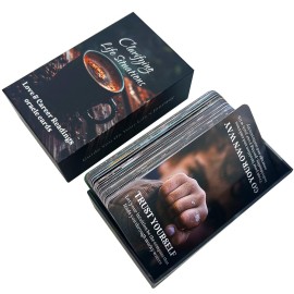 DPEHAKMK Clarifying Life Situations Oracle Cards, Love and Career Oracle Deck for Beginners, Cover All Areas in Life, Love, Spiritual Journey, and Career