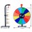 LRMBKM 12 Slots Prize Wheel,12 Inch Prizes Spinner with Stand and Heavy Duty Base,Ruleta De Premios,Spin The Wheel for Fortune Spinning Game Carnival & Engaging Home Parties,Tradeshow.