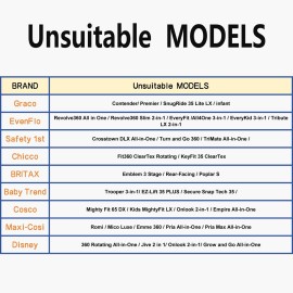 Car Seat Dolly for Airport - CarSeat Roller Cart Wheels for Airplane - Car Seat Travel Cart Carrier with Straps Trolley Foldable Luggage Trolley (Black)