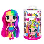 Decora Girlz 5 Collectible Dolls, 8 Surprises to UNbox, Fun Fashions & Stickers, 9 to Collect