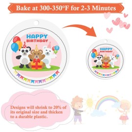 cridoz 162 Shrinky Sheets Keychain kit, Including 20 Sheets Shrinky Plastic Paper, Tassels, Keychain Clip, Split Key Rings, Key Rings with Chain, Jump Rings, Hole Punch for Creative