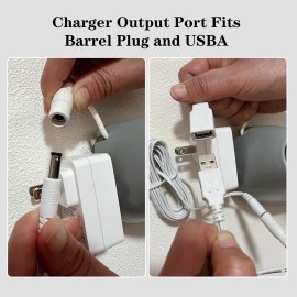 CSDWELL Baby Swing Power Cord USB,Baby Swing Charger USB,Compatible with Ingenuity Swing for InLighten,InLighten Soothing,Anyway Sway,ConvertMe,Swing n Go Deluxe,SimpleComfort,Cozy Spot,Every Season