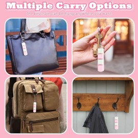 Keyboard Fidget Toy for Adults Keyboard Clicker with LED Light Keychain Fidget Stress Relief Sensory Toy