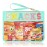 Siwara Snack Bags Clear Pouch Travel Makeup Bag Stoney Clover Chenille Letter Bags for Zipper Pouch Clear Cosmetic Bag Makeup Travel Bag for Women (Green-Snack)