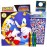 Sonic the Hedgehog Coloring Book for Kids Ages 4-8 - Sonic Coloring Art Set Bundle with Coloring Pages, Activities, Games Plus Sonic Stickers, Crayons, More | Sonic Activity Book Set for Boys