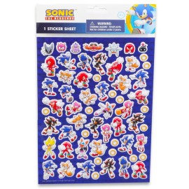 Sonic the Hedgehog Coloring Book for Kids Ages 4-8 - Sonic Coloring Art Set Bundle with Coloring Pages, Activities, Games Plus Sonic Stickers, Crayons, More | Sonic Activity Book Set for Boys