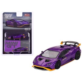 (Pre-order) Mini GT Lamborghini Huracn STO - Viola Pasifae