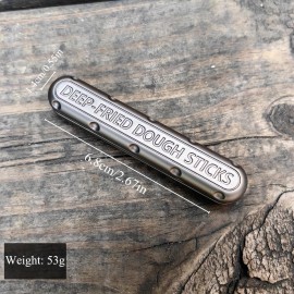 T-Conceal EDC Fidget Slider Fidget Toy Adult Stress Relief Metal Rotation Push Pull ADHD Recreational Fidget Toy Tactile Coin Fritter