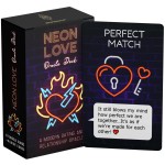 Neon Love Oracle Deck: A Modern Dating and Relationship Oracle - Reveal Their Secrets, Test Your Compatibility, and Find True Love - Small Deck of 61 Romance Oracle Cards with Meanings on Them