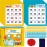 SpriteGru Addition & Subtraction Bingo Game, 360 Math Problems, 2 Educational Math Board Game for Kindergarten and Preschool Kids 4-8, Perfect for Classroom & at Home