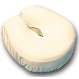 ibodycare Cooling Seamless Cotton Fitted Face Rest Cover for Eye Surgery Recovery Face Down Equipment or Massage Chair or Massage Tables