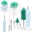 ESFC Electric Bottle Brush Cleaner With Holder, Rechargeable Automatic Water Bottle Cleaner With Stainless Steel Extension Handle, Extra Long Water Bottle Brush,Nipple Brush, Straw Cleaner Brush,Green