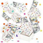 Giftota Happy Birthday Surprise Gift Box Explosion for Money, Money Gift Box Explosion with Confetti, Pop Out Money Gift Box, Money Box for Cash Gift, Cash Explosion Gift Box for Women Men Kids