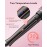 Nimmu Heated Round Brush, 1 1/2 inch Create Blowout Look & Natural Curls, Dual Voltage Ceramic Curling Iron with Detachable Brush Head, 30S Fast Heating