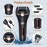 Electric Callus Remover for Feet,Rechargeable Foot File Hard Skin Remover,Waterproof 14 in1 Professional Pedicure Kit for Cracked Heels &Dead Skin,with 9 Roller Heads 2 Speed, Battery Display