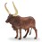 Gemini&Genius Longhorn Cow Farm Animal Toy - Realistic and Durable Bull Ox Toy for Kids Boys and Girls - Cake Topper and Collection