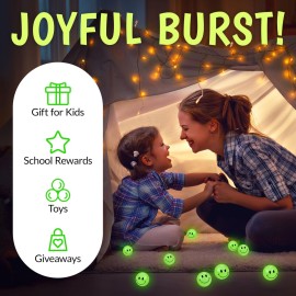 Playbees Glow in The Dark Bouncy Balls Bulk for Kids 144 Pack Super Bouncy Small Balls 1 inch for Kids Vending Machines Goodie Bag Stuffers for Boys and Girls