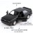 1/36 Scale 1980 Audi Sport Quattro Toy Car,Pull Back Vehicles Audi Diecast Model Cars,Cars Gifts for Boys Girls(Matte Black)