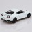 TOKAXI 1/36 Scale Nissan GTR R35 Diecast Model Cars,Pull Back Vehicles Nissan GTR Toy Cars,Cars Gifts for Boys Girls White