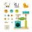 Hape Cute Kitten House Toy Set, Wooden Toys, Dollhouse Accessories